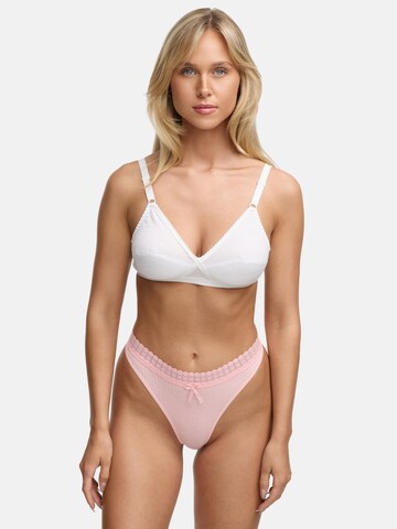 Tazzio Thong '3er Pack F927' in Pink: front