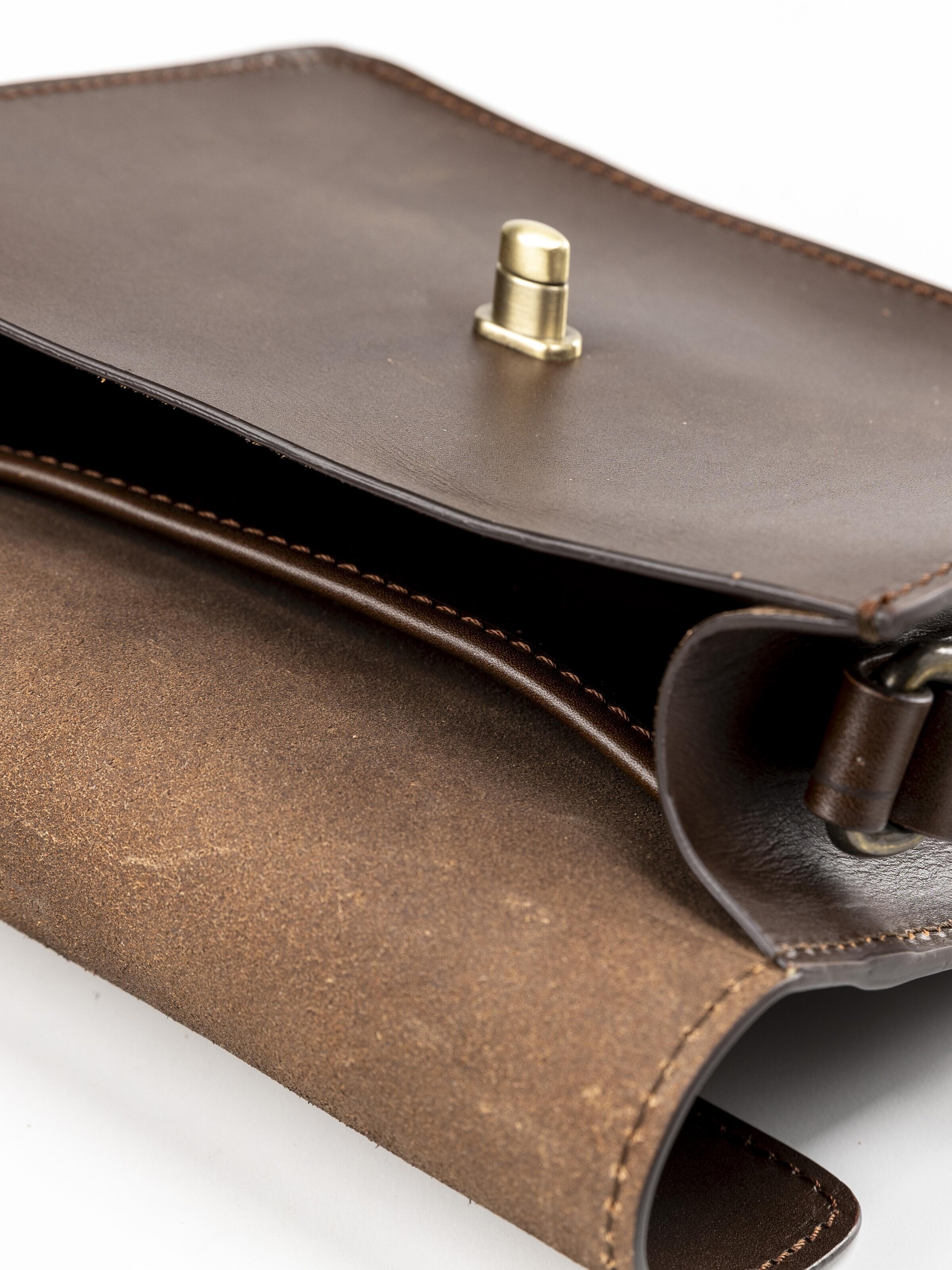 Borsa a tracolla 'The Santa Fe' di THE DUST COMPANY in marrone