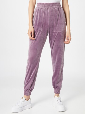 Hunkemöller Tapered Pants in Purple: front