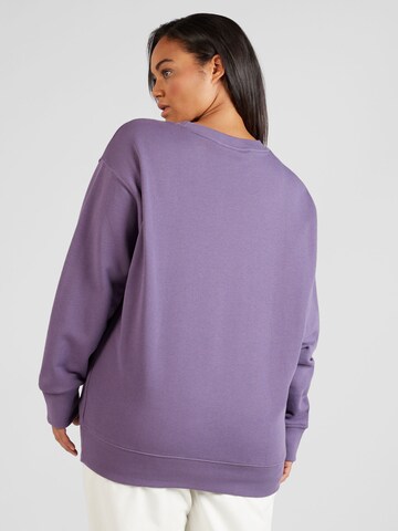 ADIDAS ORIGINALSSweater majica 'Trefoil' - ljubičasta boja