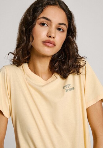 Pepe Jeans Shirt 'Effie' in Geel
