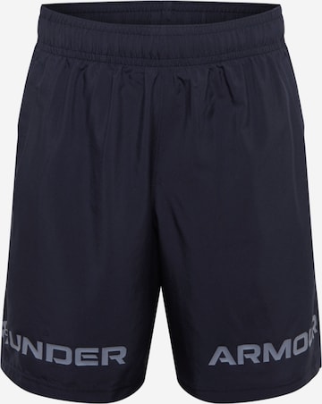 UNDER ARMOUR Shorts in Schwarz: front