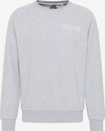 DreiMaster Maritim Sweatshirt 'Bridgeport' in Grau: predná strana