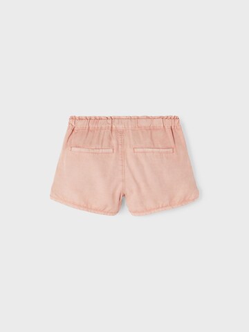 NAME IT Regular Trousers 'Becky' in Pink