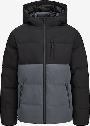 Jack & Jones JuniorZimska jakna 'JJEBECKS' - siva boja: prednji dio