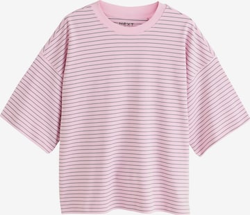 T-shirt Next en rose : devant