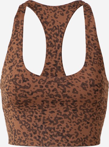 GAP Bralette Bra in Brown: front