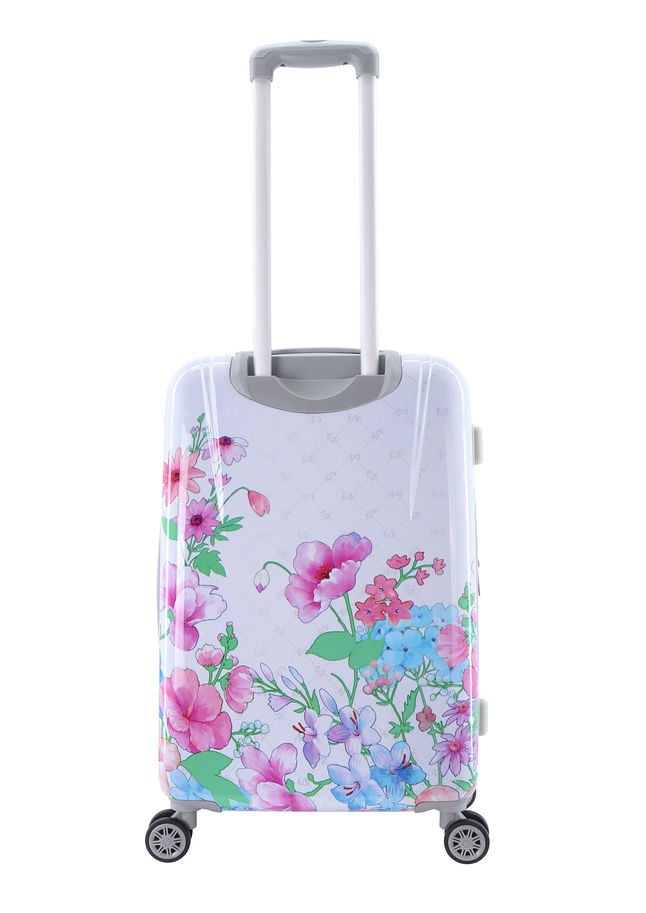 ELLE Suitcase 'Flower' in Purple
