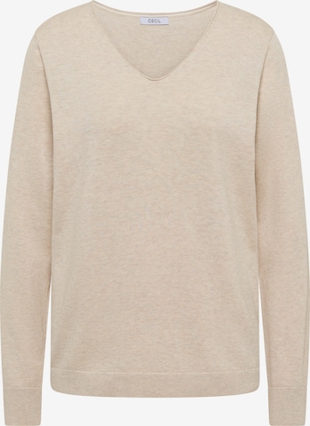 CECIL Sweater in Beige: front