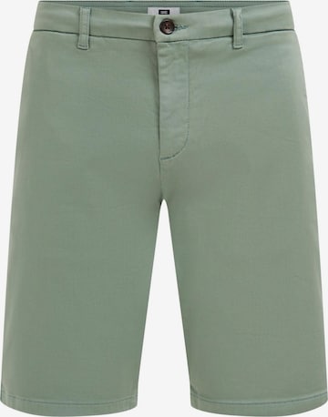 WE Fashion - Pantalón chino en verde: frente