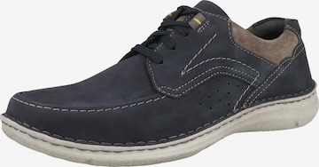 JOSEF SEIBEL Lace-Up Shoes 'Anvers 91' in Blue: front