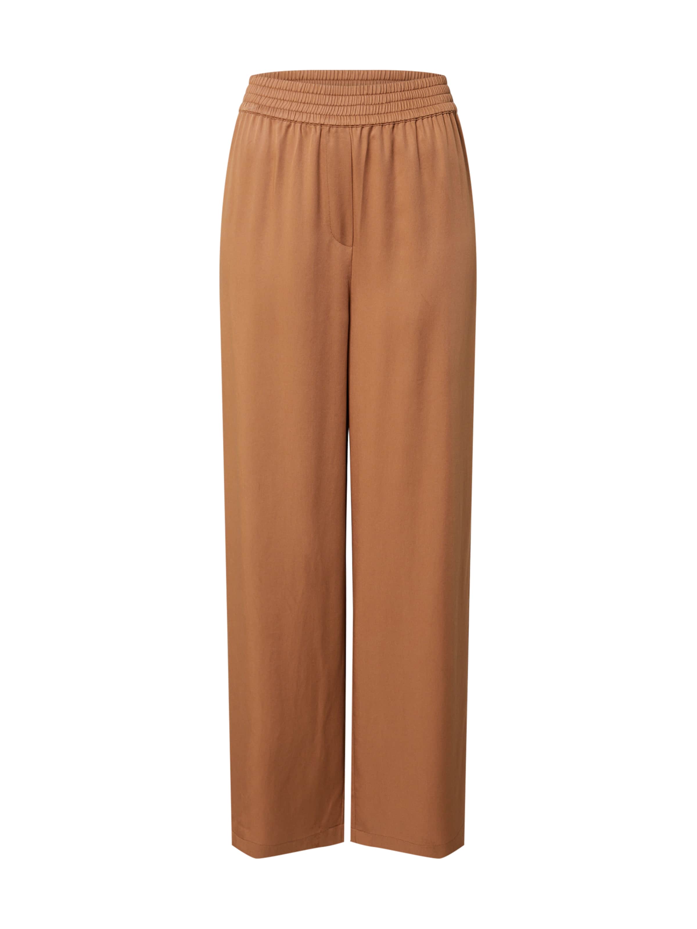 EDITED Pants 'Franka' in Brown: front