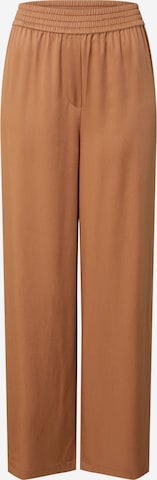 EDITED Wide leg Pants 'Franka' in Brown: front