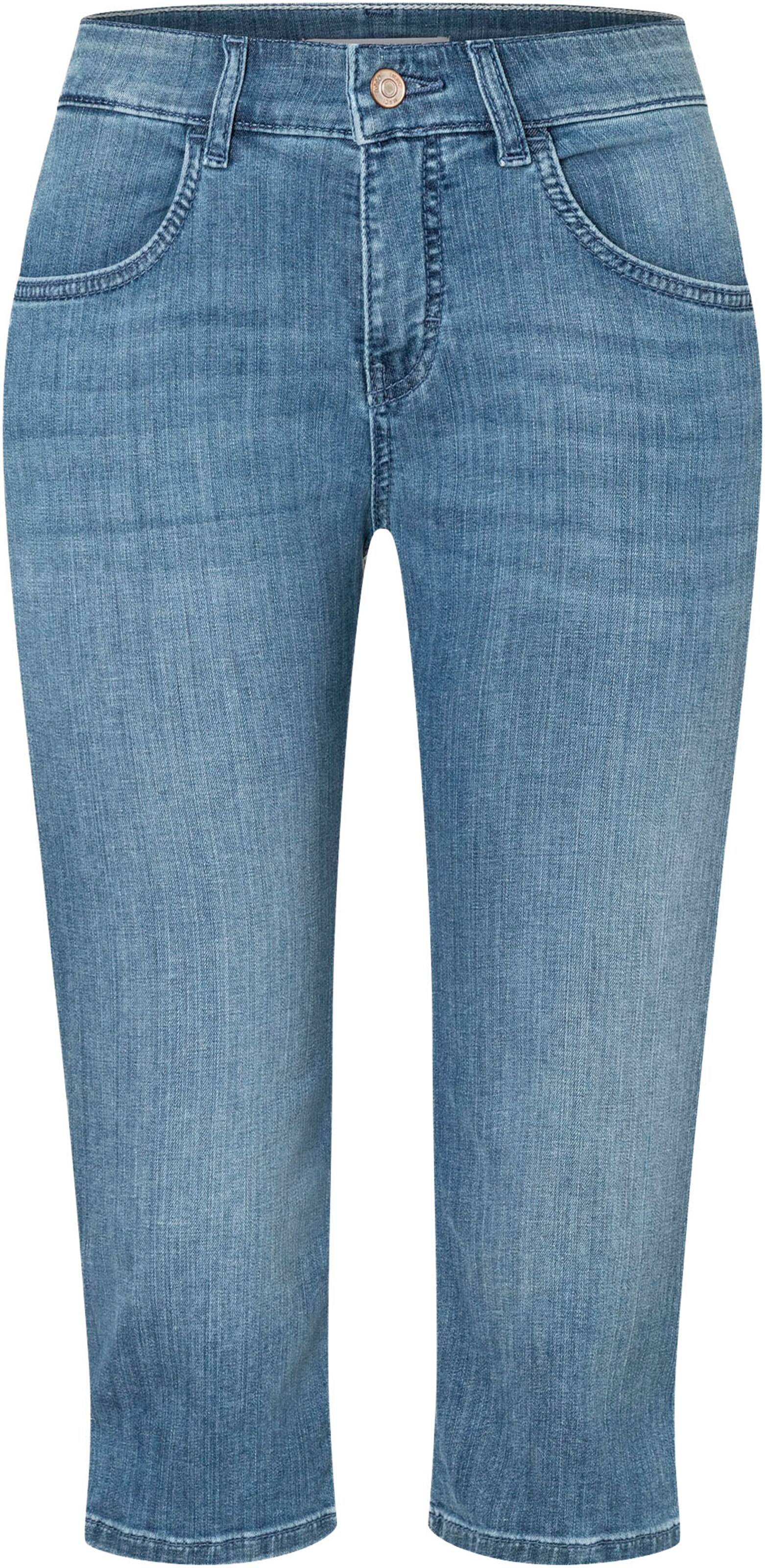 MAC Slimfit Jeans in Blau: Vorderseite