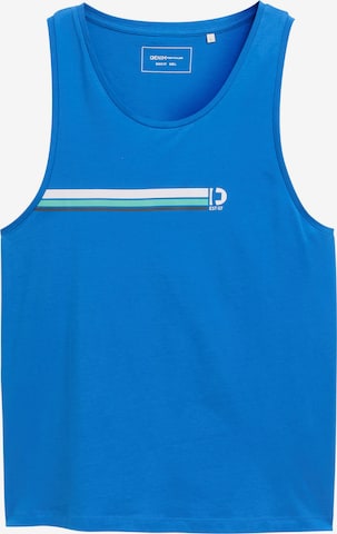 TOM TAILOR DENIM Koszulka w kolorze niebieski: przód