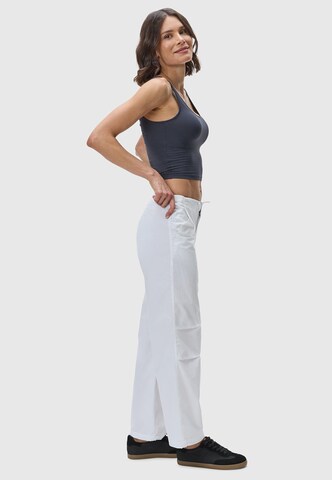 Ragwear - Loosefit Pantalón 'Paragata' en blanco