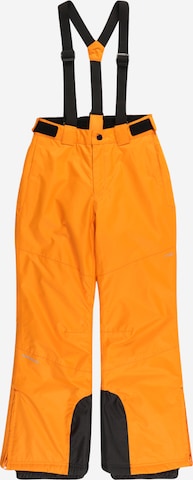 ICEPEAK Štandardný strih Športové nohavice 'LENZEN' - oranžová: predná strana