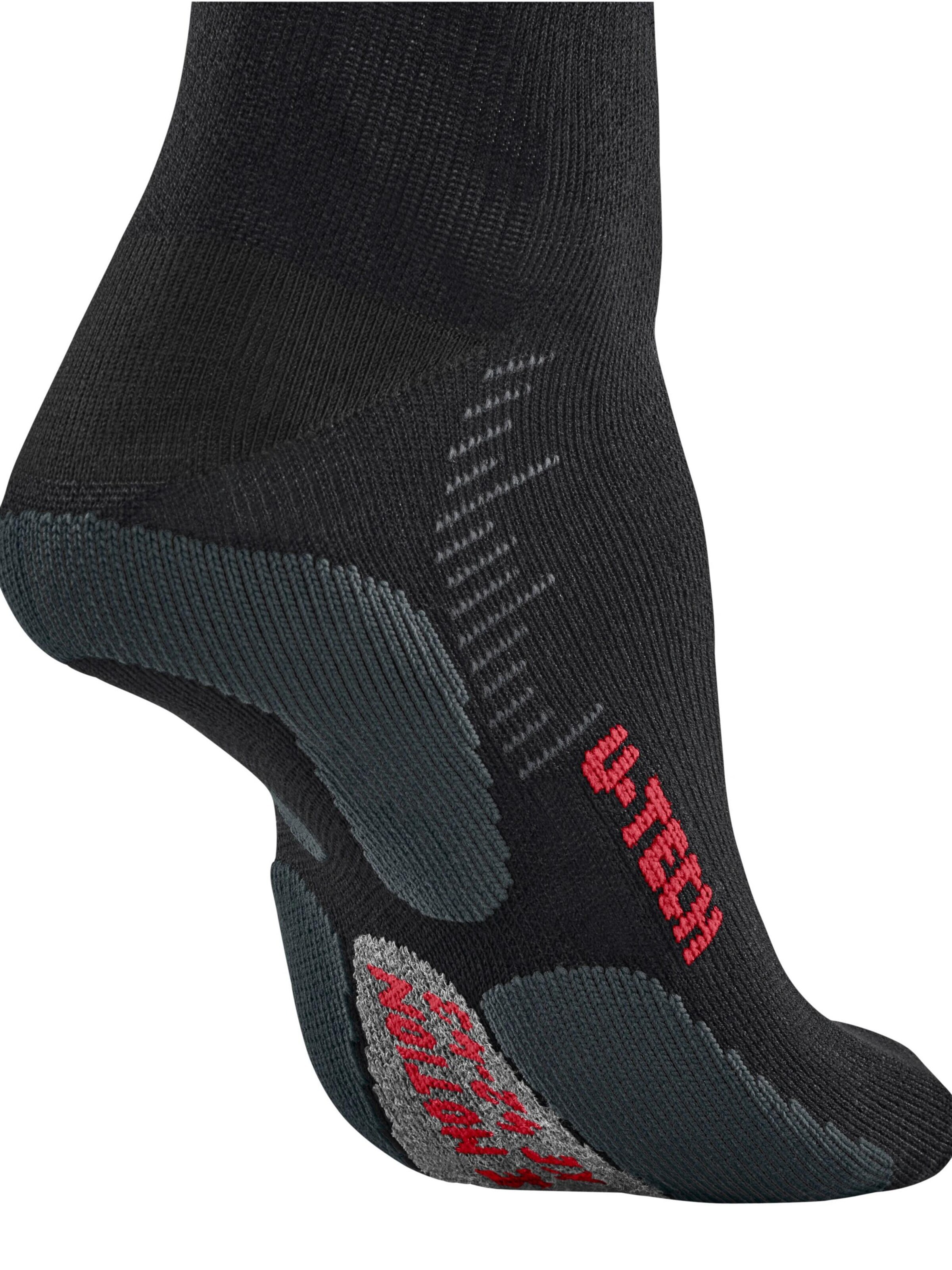 FALKE Athletic Socks 'RU True Motion' in Black