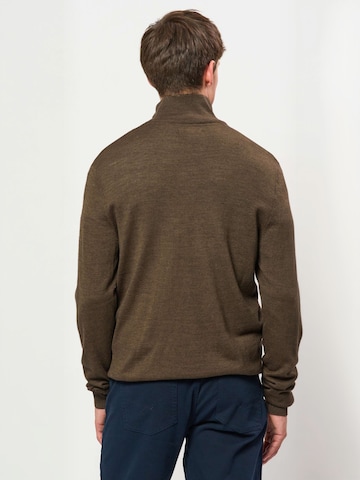 U.S. POLO ASSN. Pullover 'Mason' i brun: tilbage