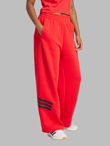 ADIDAS SPORTSWEAR Loosefit Παντελόνι φόρμας 'Future Icons' σε κόκκινο