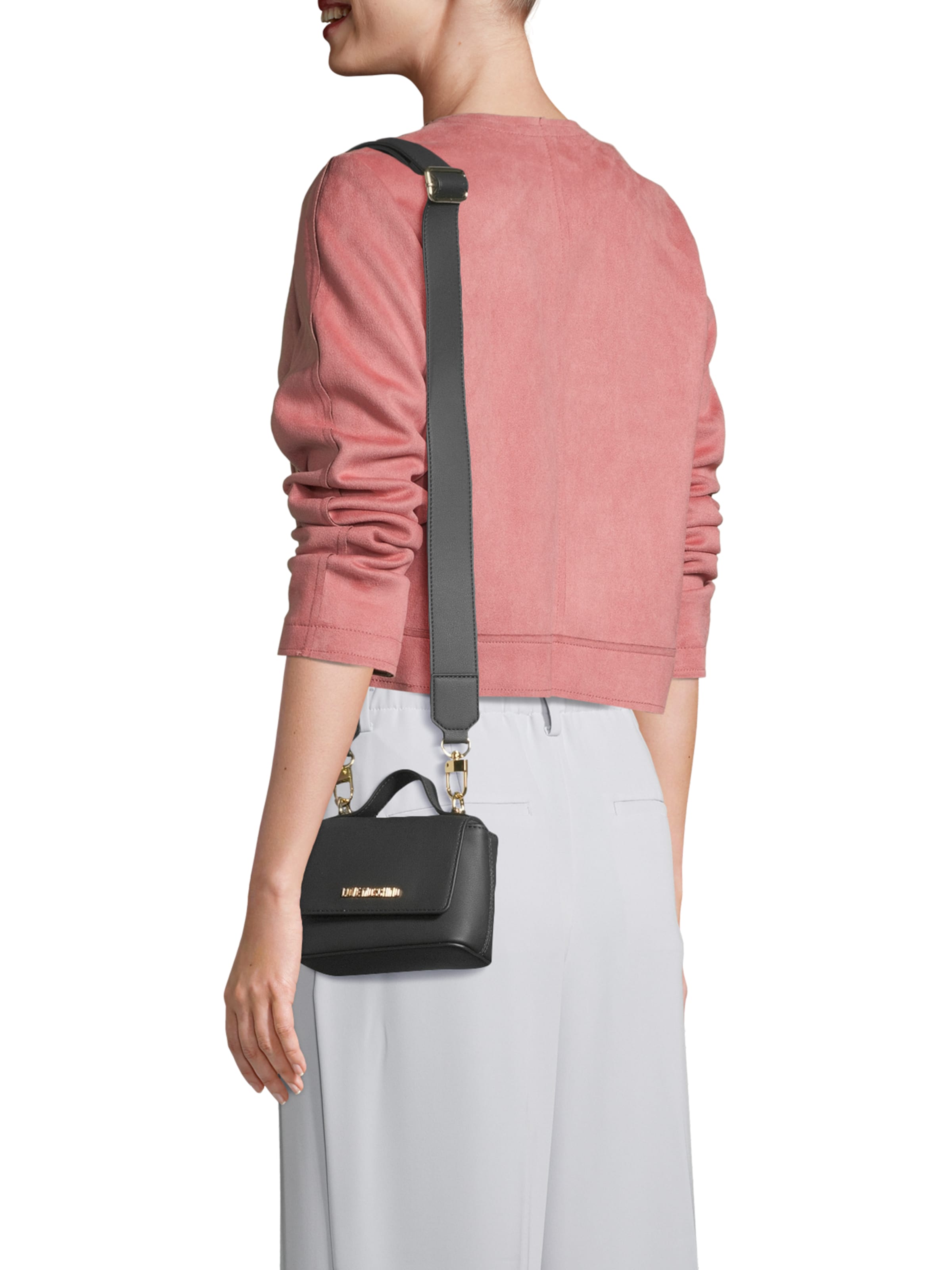 juoda Love Moschino Rankinė 'Aura'