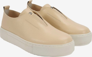 Desa Sneakers laag 'Beleg' in Beige: voorkant