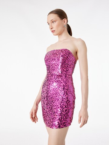 Koton Cocktail dress in Pink: front