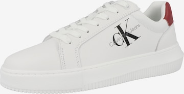 Baskets basses 'Seamus' Calvin Klein Jeans en blanc : devant