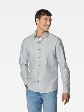 Mavi Regular fit Button Up Shirt in Grey: front