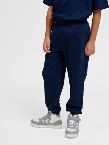 Hummel Tapered Broek 'Clean Adjustable' in Blauw