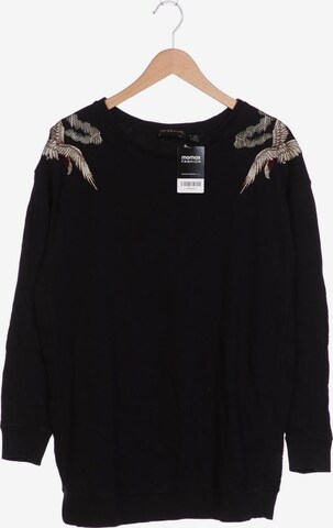 MAISON SCOTCH Sweatshirt & Zip-Up Hoodie in S in Black: front