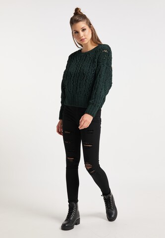 Pull-over myMo ROCKS en vert