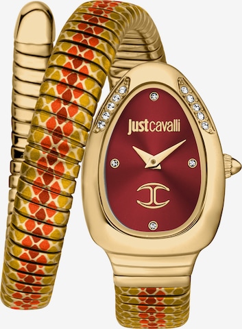 Just Cavalli Time Analoguhr in Gold: predná strana