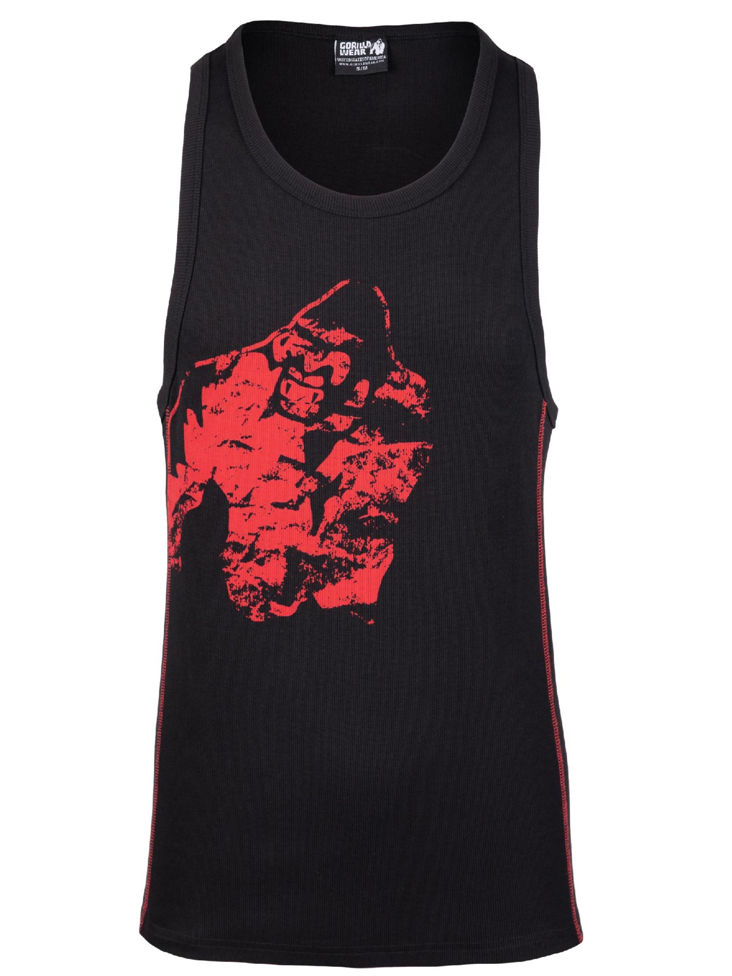 Maglia funzionale 'Monterey' di Gorilla Wear in nero: frontale