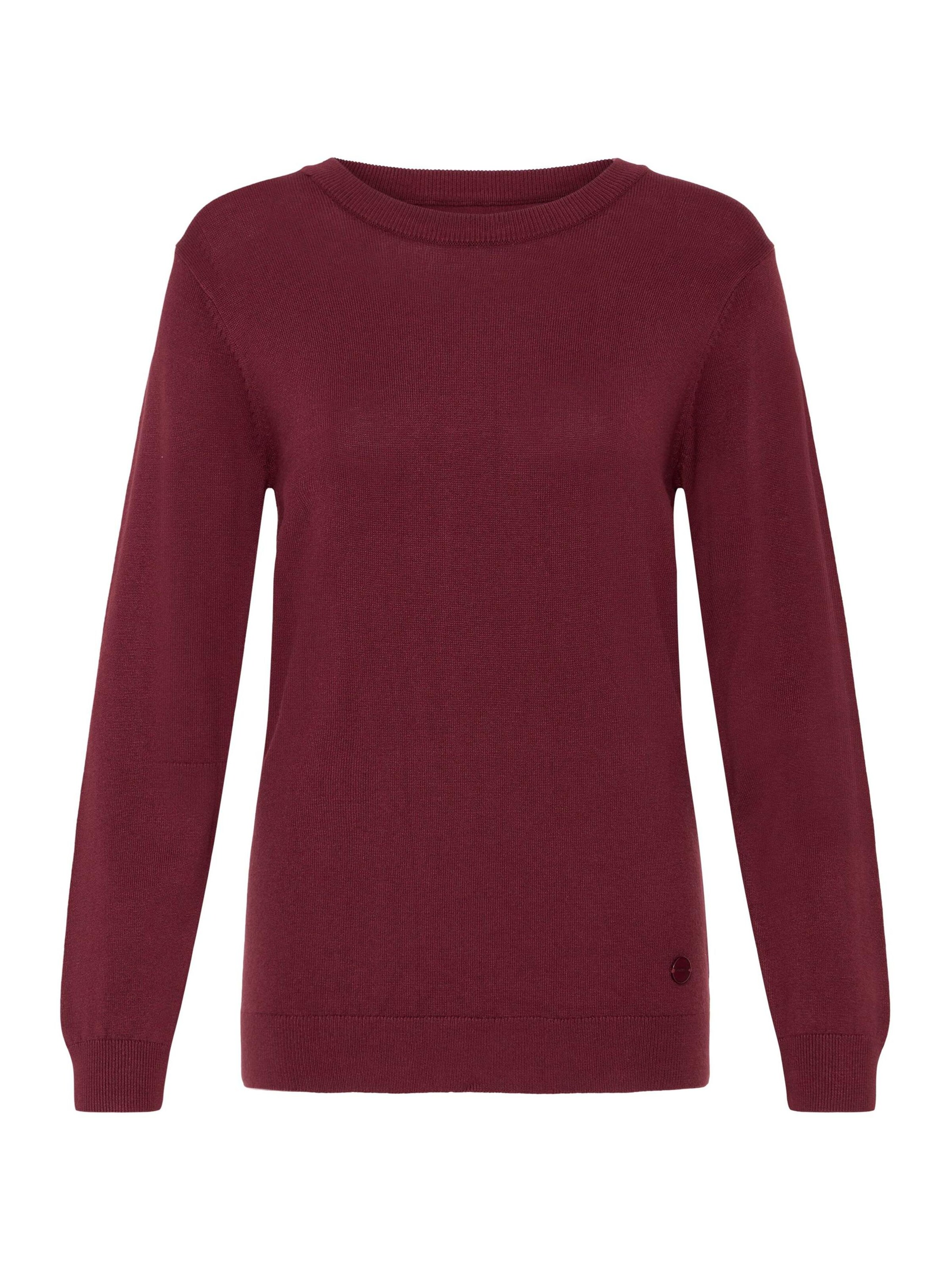 Oxmo Strickpullover ' OXAIDA ' in Rot: Vorderseite