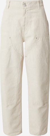 smėlio Carhartt WIP Laisvas Kelnės 'Ethel': priekis