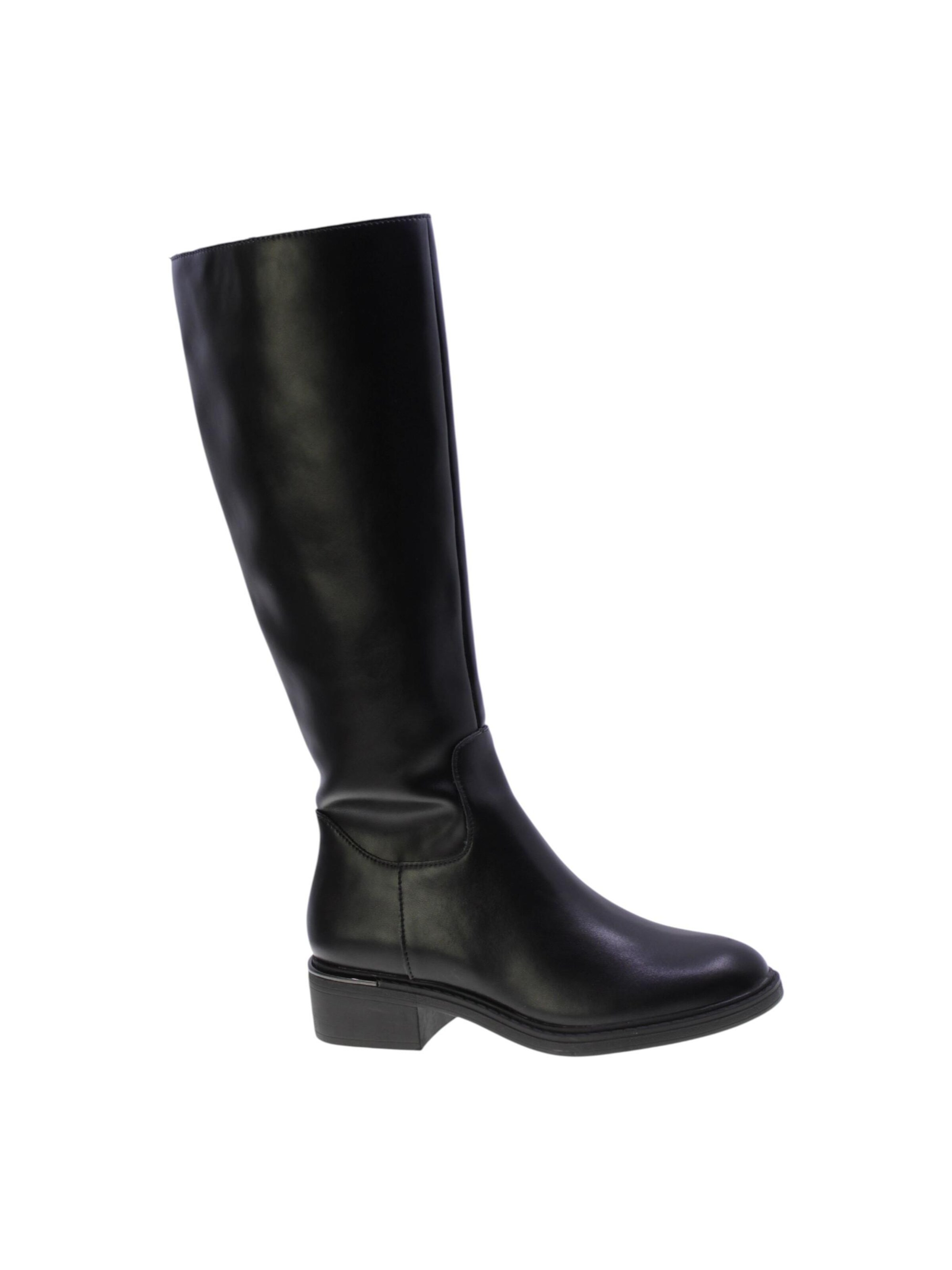 Boots di Francesco Milano in nero: frontale