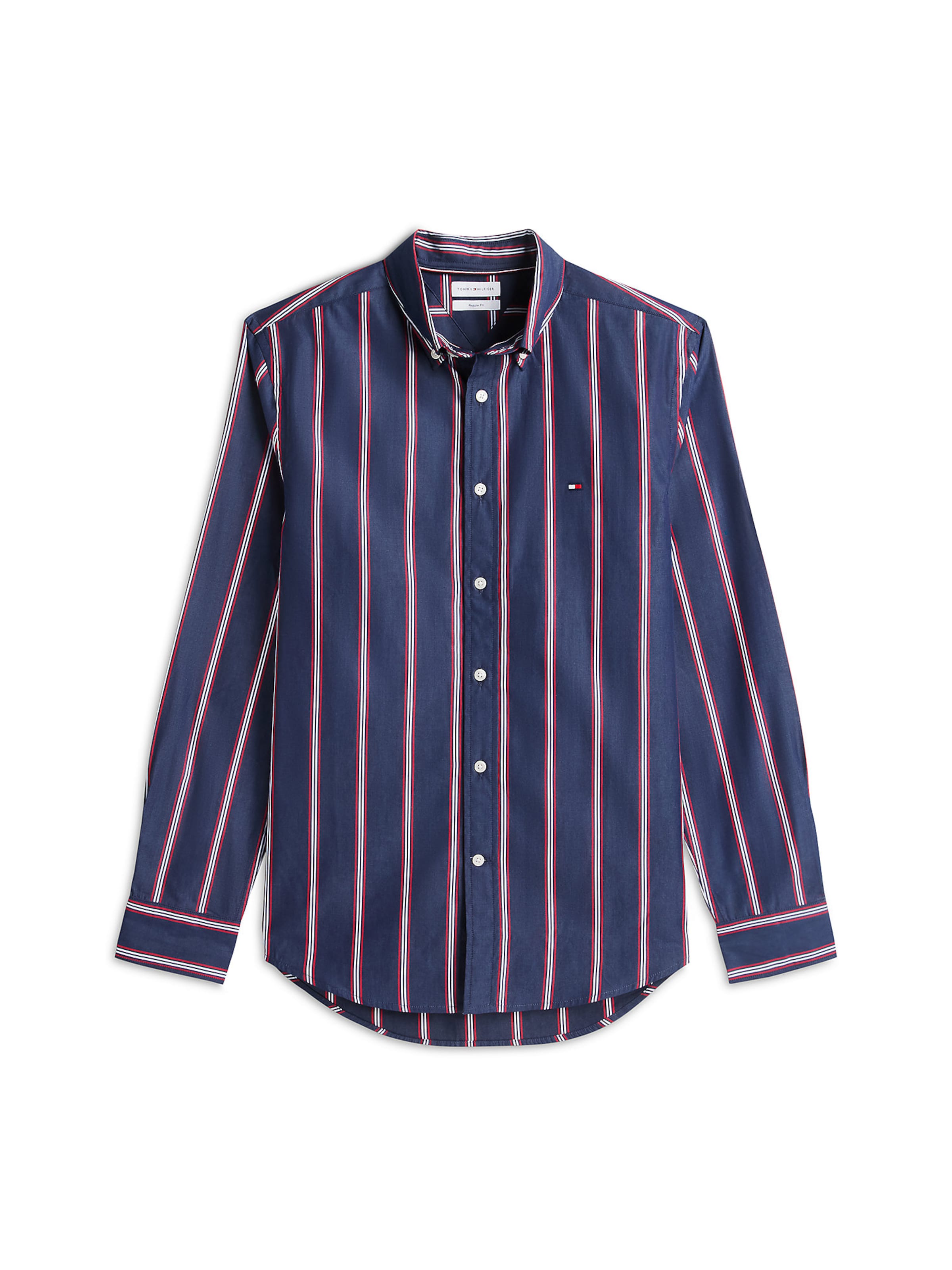 TOMMY HILFIGER Regular fit Button Up Shirt in Blue: front