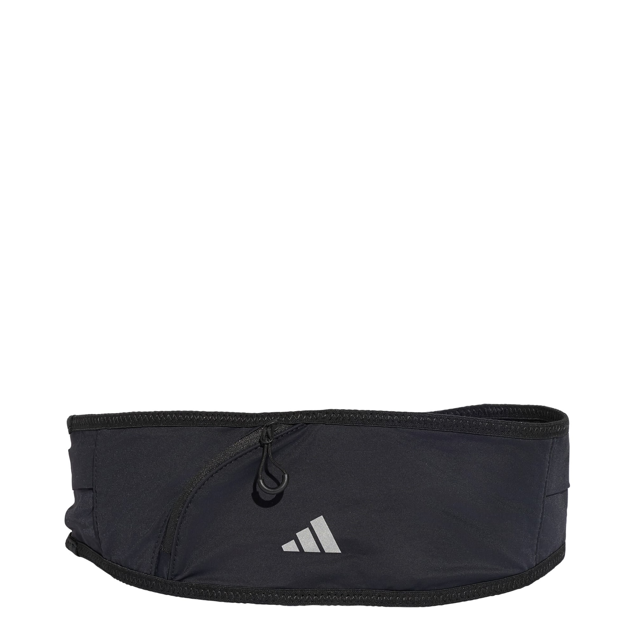 ADIDAS PERFORMANCE Athletic Fanny Pack in Black: front