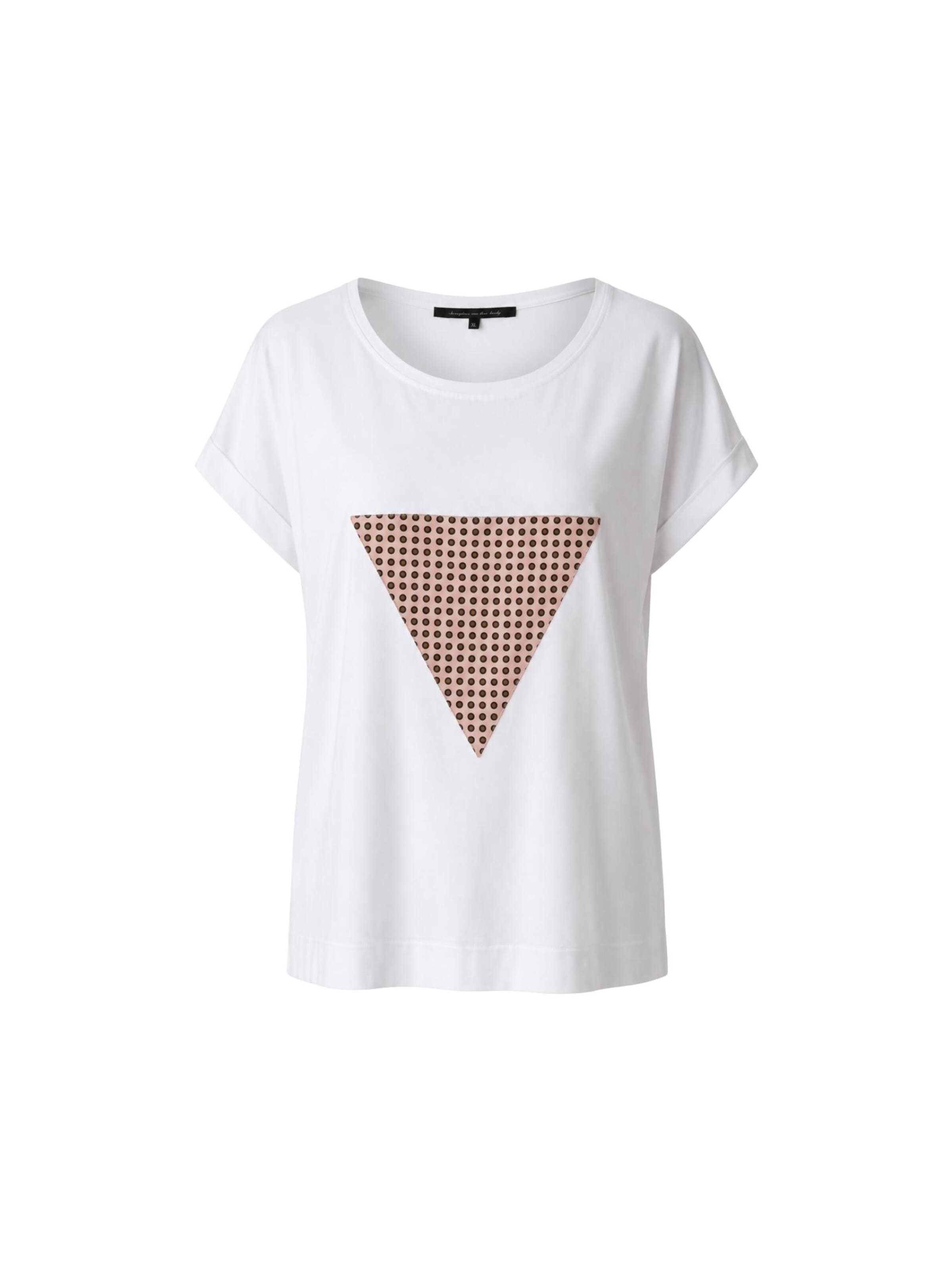 Christine on the clouds Shirt in White: front