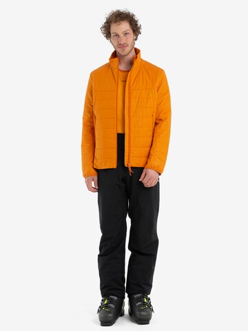 ICEBREAKER Sportjacke 'Loft' in Orange