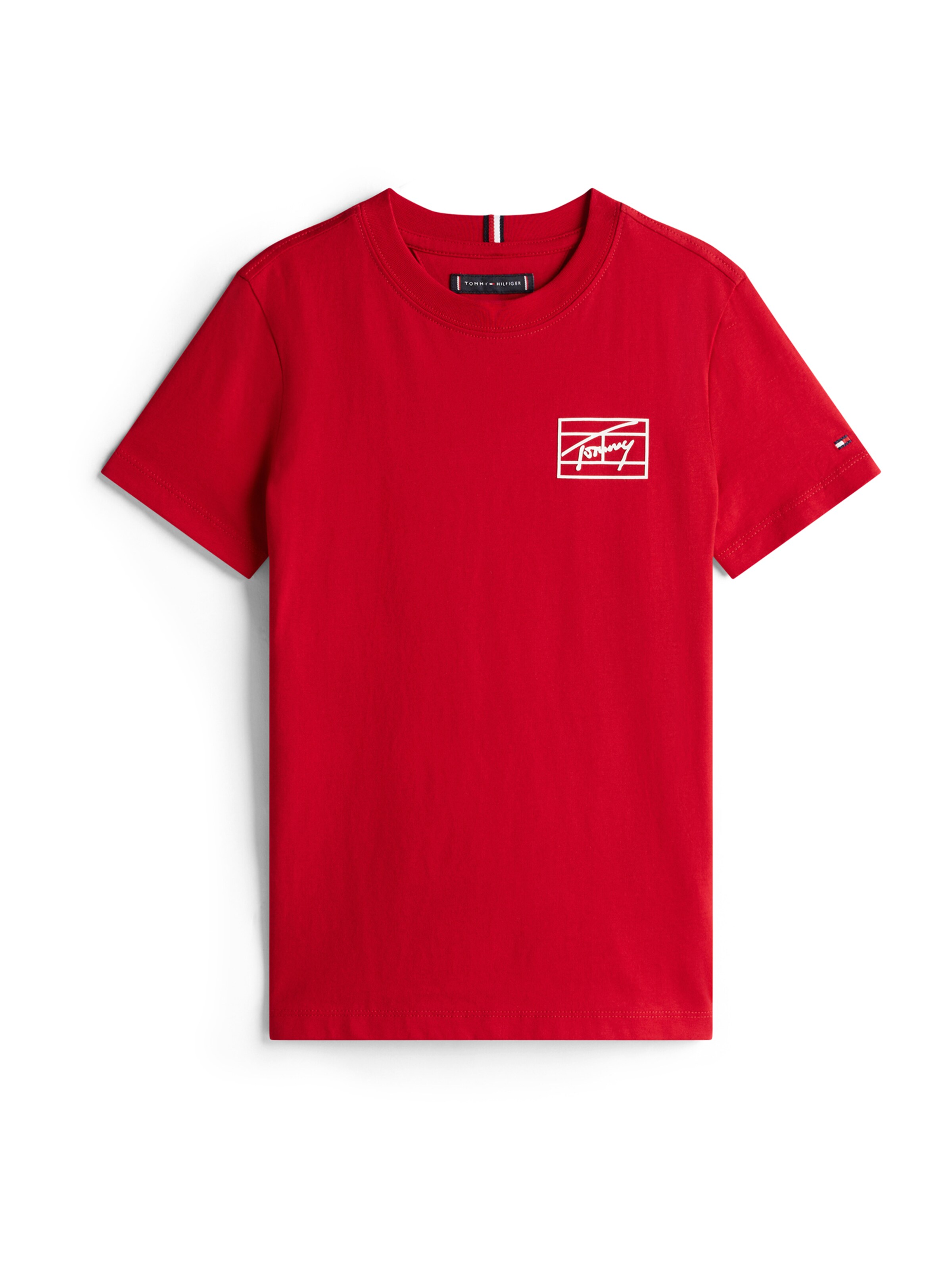 TOMMY HILFIGERMajica 'VARSITY' - crvena boja: prednji dio