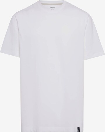 Boggi Milano T-shirt 'B Tech' i vit: framsida