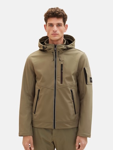 TOM TAILOR Between-season jacket in Green: front