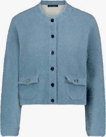 Betty Barclay Gebreid vest in Blauw: voorkant