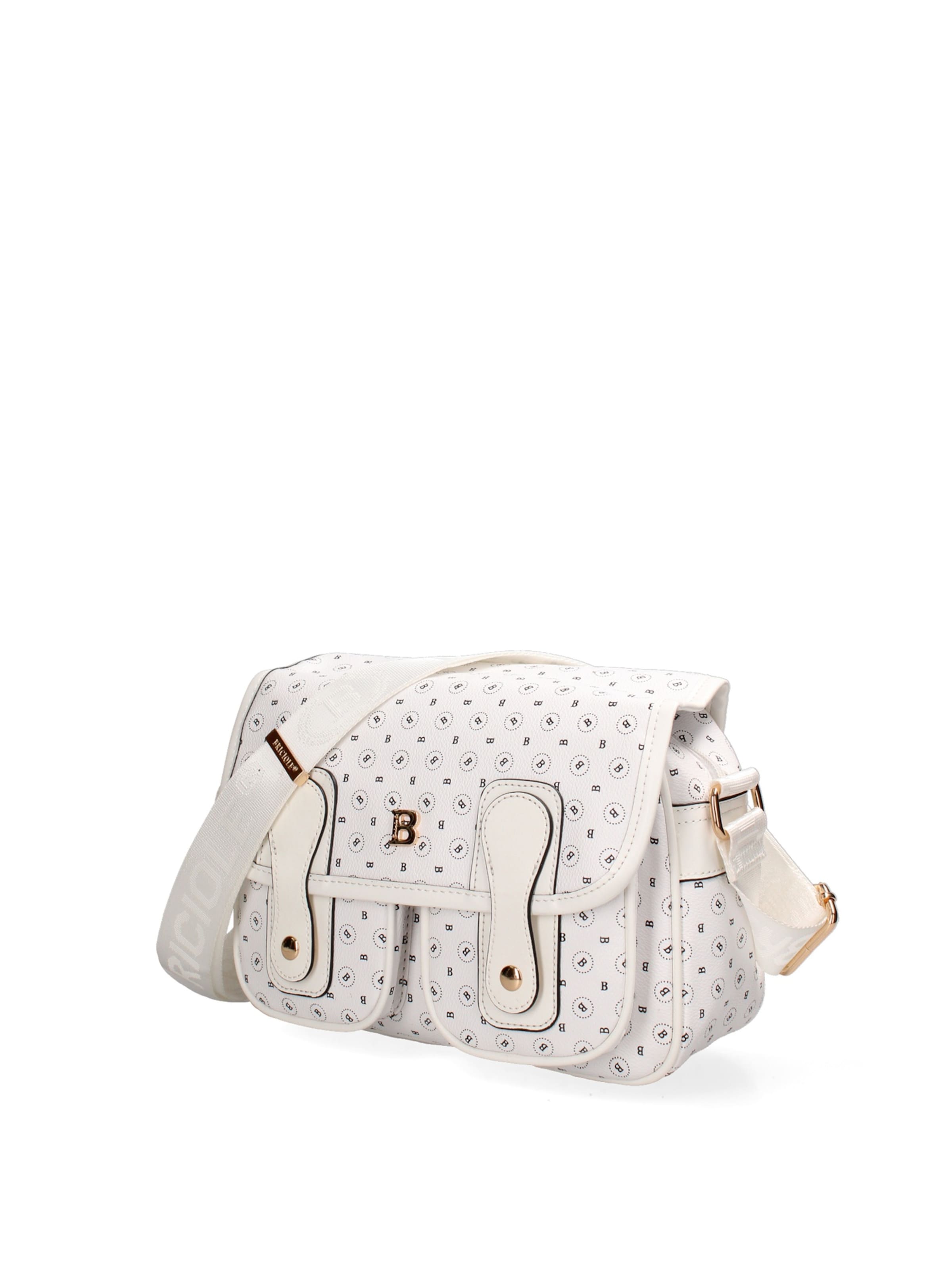Briciole Crossbody Bag 'Seraphina Plus' in White: front