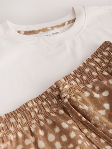 Next - Calções de pijama em castanho