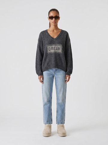 Pull-over oversize 'Silja' americandreams en gris