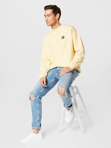 Tommy Jeans - Sudadera en amarillo