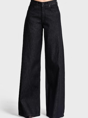 IT'S BASIC Wide leg Jeans 'Palazzo' in Grey
